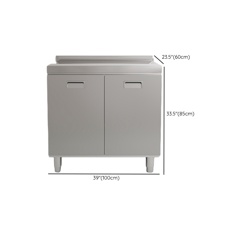 Metallic Alloy Countertop Kitchen Storage for Culinary Space - image 9