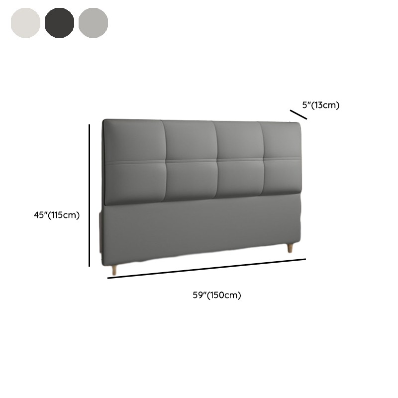 Contemporary Wood Rectangle Sponge Twin(38"W x 75"L)/Full(54"W x 75"L) With Legs, Standard（36-55“） - image 20