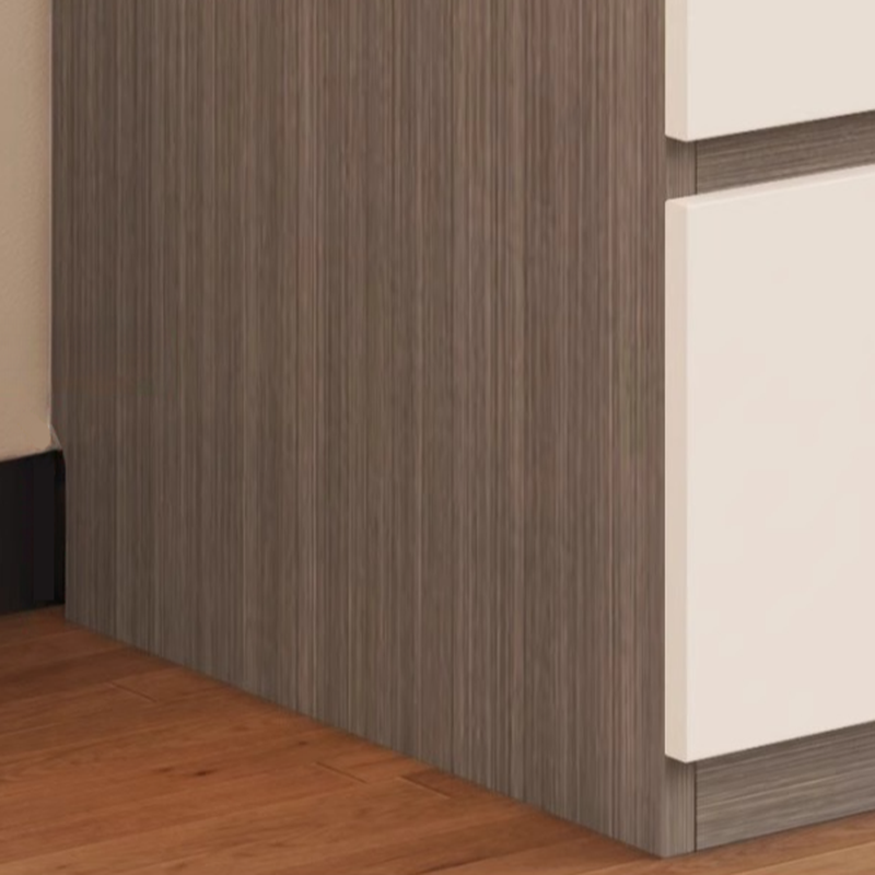 Beige Modish Armoire Cabinet in Manufactured Wood with Soft Close Drawer, Soft Close Door, Interior Shelves, and Clothing Rod - image 9