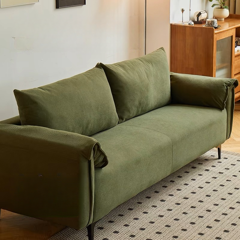 Modish Standard Sofa in Coal/Dove Grey/Off-White with 1 Pillow - image 6