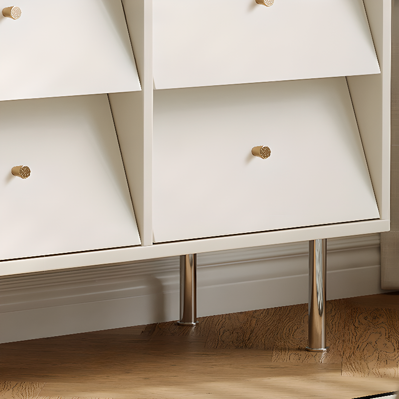 Casual Composite Wood Console Dresser with 6/9 Drawers in Vertical/Horizontal Orientation - image 8
