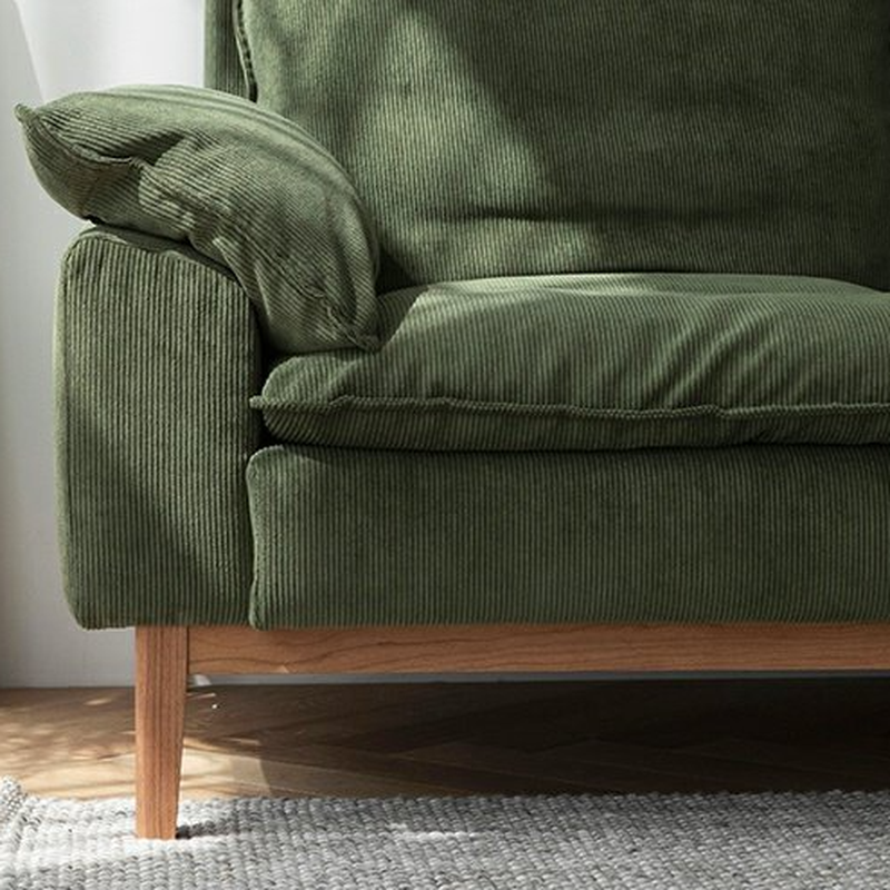 Contemporary Seats 2/1 Person Straight/L-Shaped Horizontal Left Sofa Couch /Chaise with Natural Wood Frame - image 16