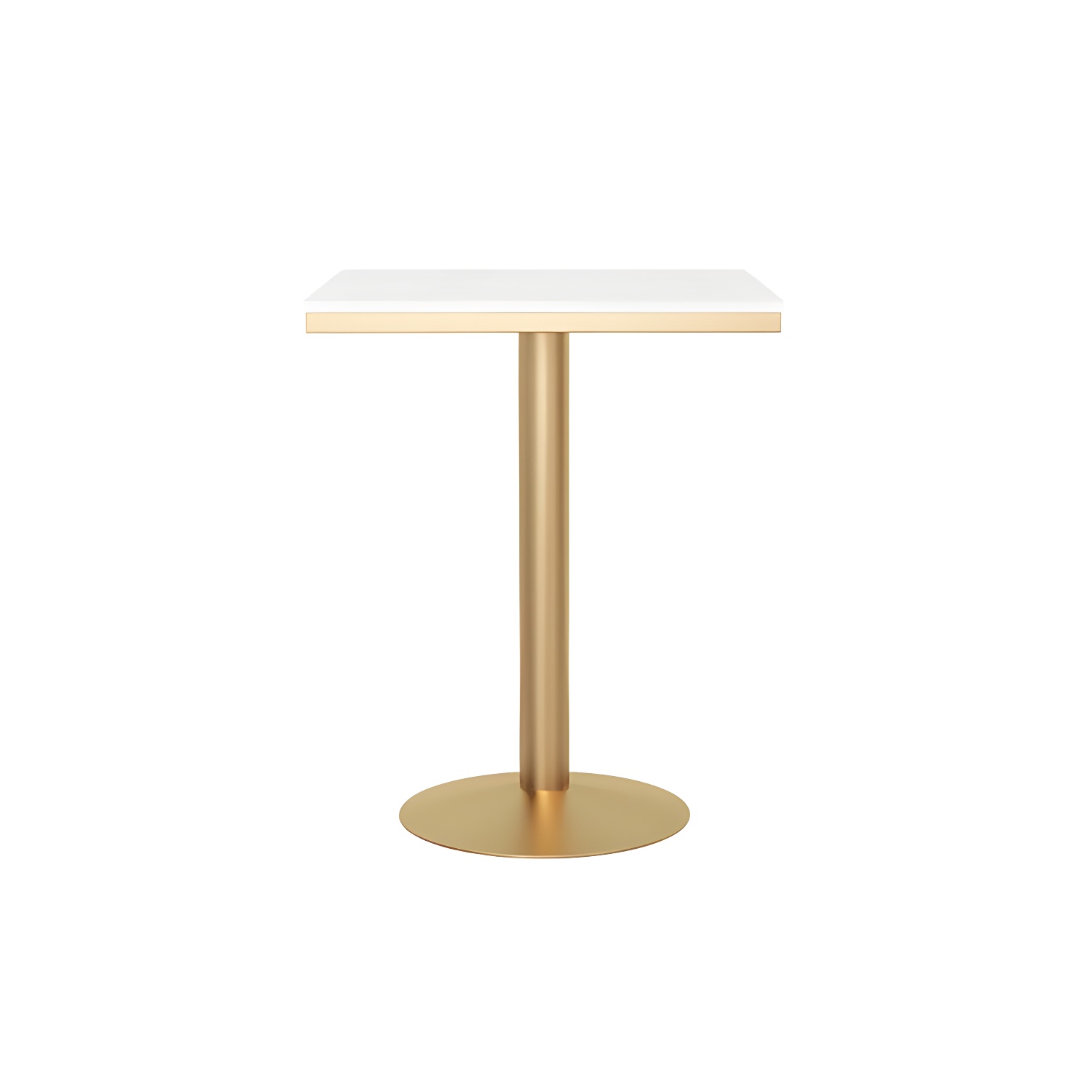 Traditional Luxury Round Dining Table Marble Top Table with Gold Metal Base - image 7