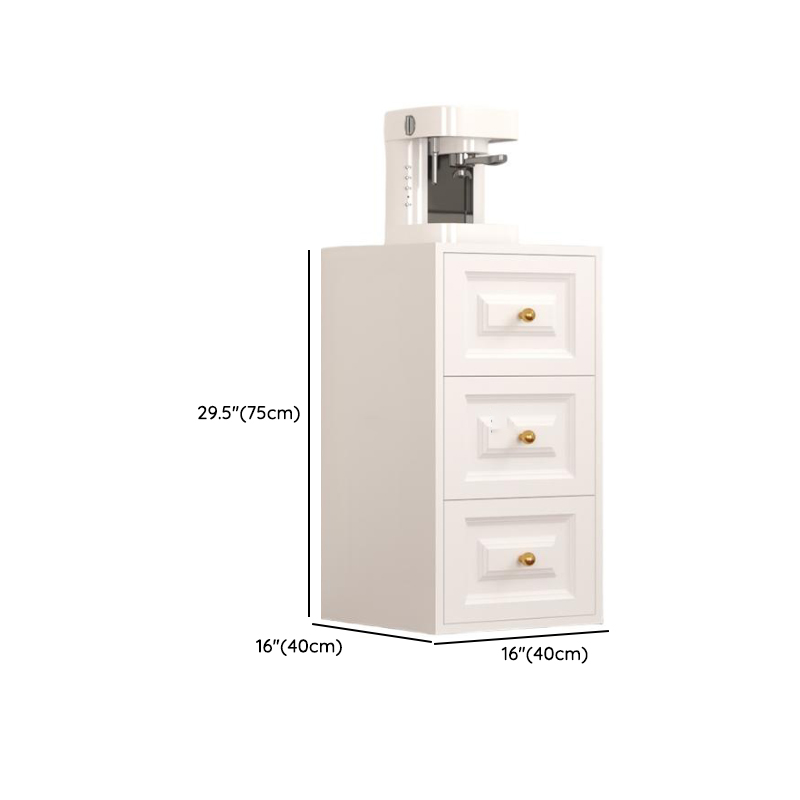 White Simple Iron Lingerie Chest/Bachelor Chest with 5/4/3 Drawers in Vertical/Horizontal Orientation - image 5