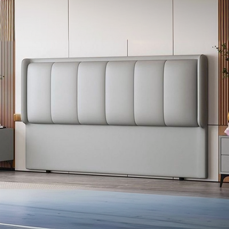 Simplistic Style Wingback Headboard in Lumber with No Distressing, Rectangular Shape for King/Queen/Full Bed, Featuring Sponge Upholstery Fill and Standard Height - image 6