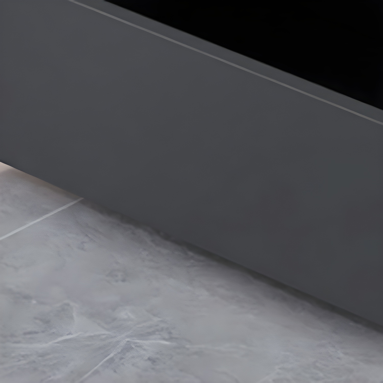 Black Modern TV Stand with Low Height and Drawers for Organized Cable Management & No Open Storage - image 7