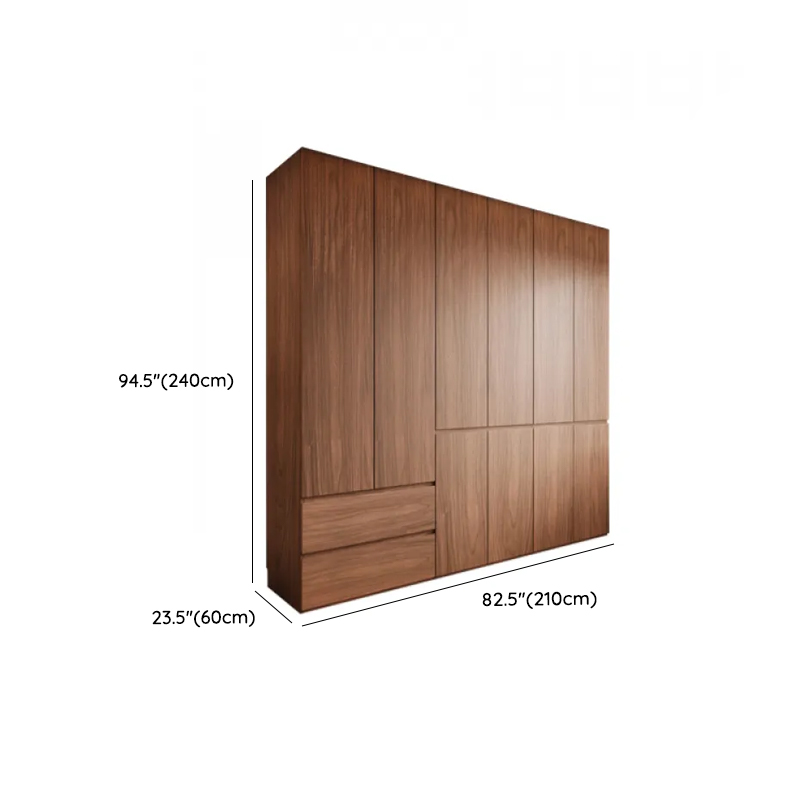 Acorn Minimalist Laminate Independent Wardrobe Closet with Soft Close Drawer, Soft Close Door, and Interior Shelves - image 26