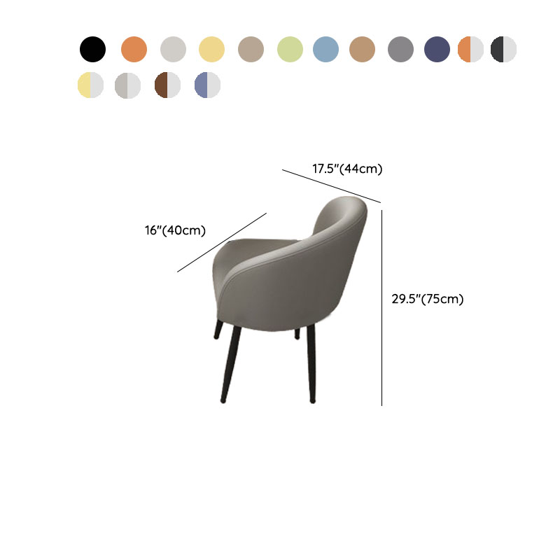 Circular Manufactured Wood Dining Table Set with Upholstered Back, Padded Chair, Arms, Seats 4 - image 22