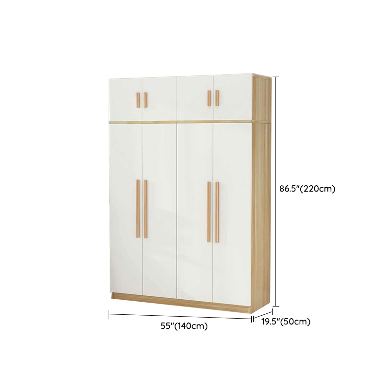 Modern Manufactured Wood Cabinet Armoire with Interior Shelves, Clothing Rod and Soft Close Door - image 21