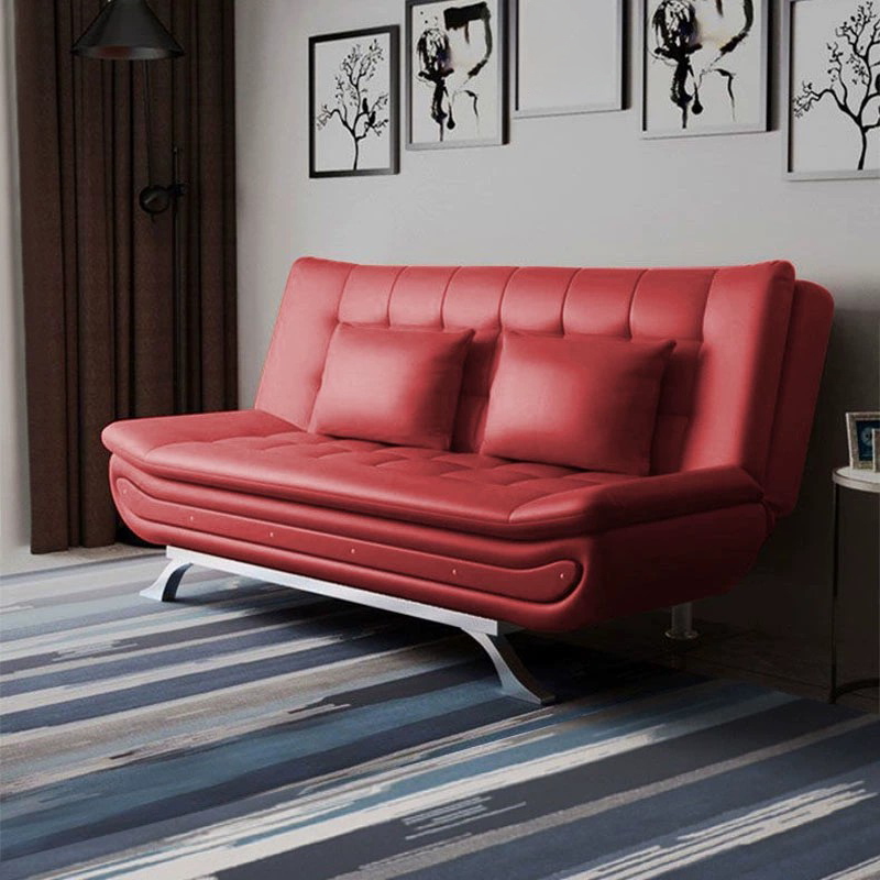 75'' Modern Armless Solid Color Sofa, Foam Filled Upholstery - Partial Assembly - image 5