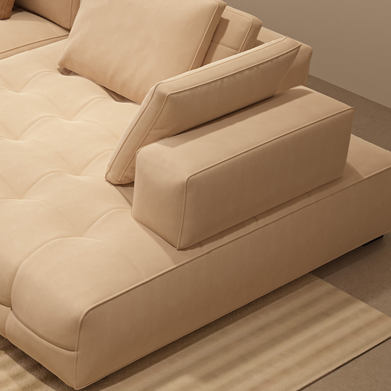 L-Shape Corner Sectional for 5 Person with Button-tufted Detail - image 4