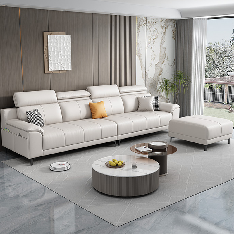 Straight/L-Shape Sofa/Corner Sectional with Horizontal/Left Orientation