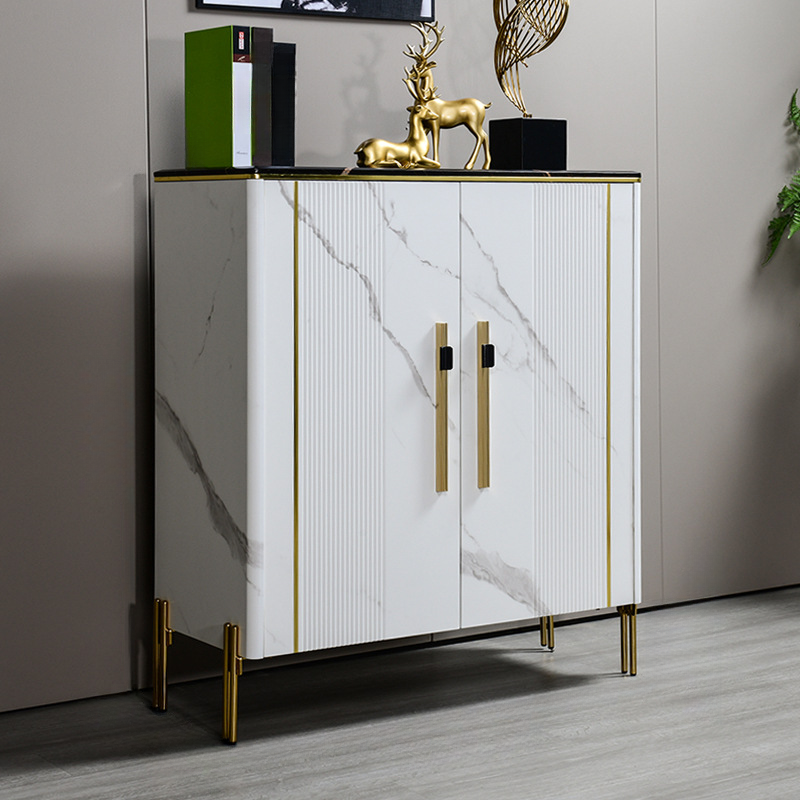 Luxurious Unattached Accent Cabinet with Moisture-proof Reclaimed Wood