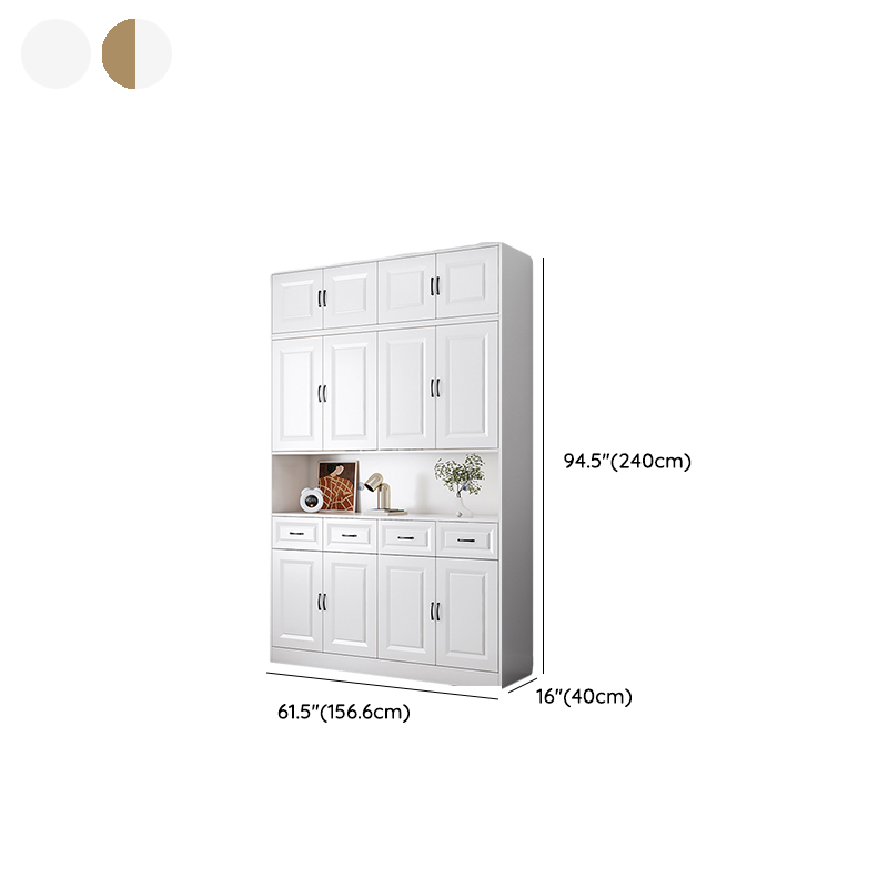 Wood Contemporary Storage Cabinet Buffet Sideboard with Drawers for Home Use - image 23