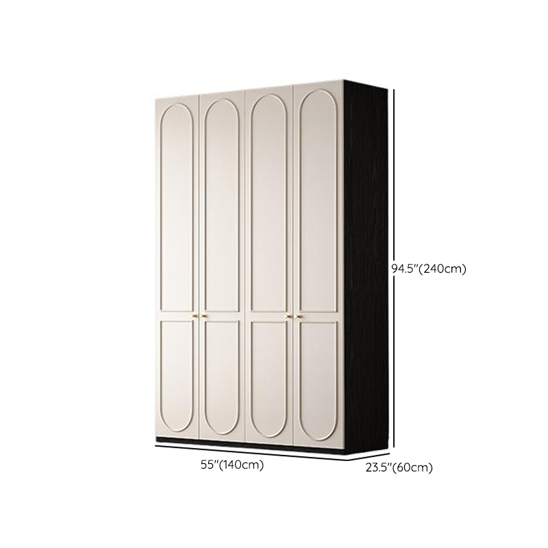 Chalk Casual Wooden Independent Almirah with Soft Close Drawer, Soft Close Door, and Interior Shelves - image 13