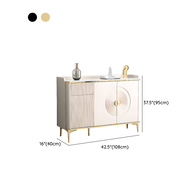 Art Deco Ground Sideboard/Server, Independent with Kitchen Tool Storage and Counter Slab - image 15