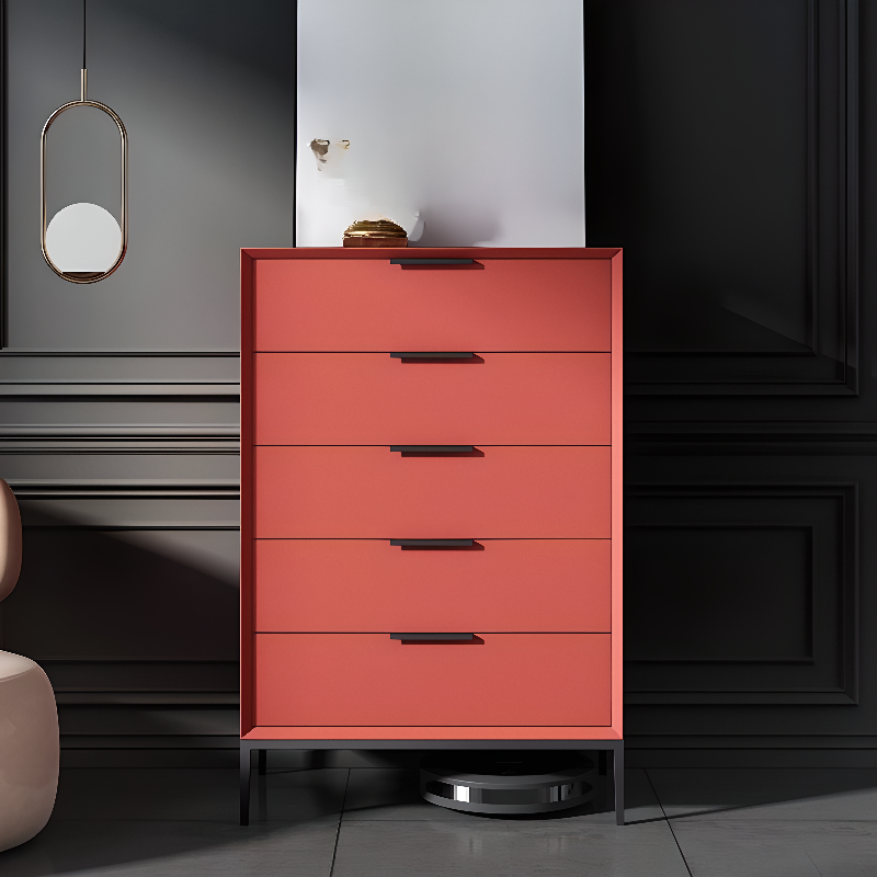 Modern Solid+Engineered Wood 5 Tiers/3 Tiers/4 Tiers Double Dresser/Semainier/Bachelor Chest - image 8