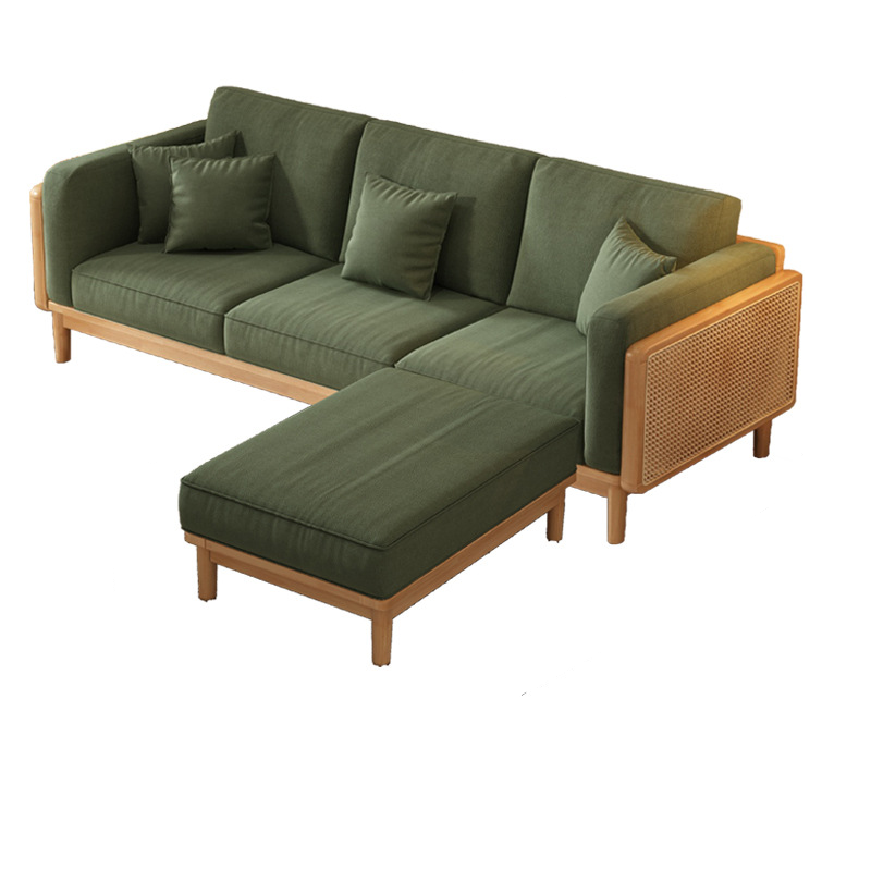 Victorian Style Jade Green Sofa Couch/Single Sofa for Sitting Room with 1 to 5 Pillows - image 19