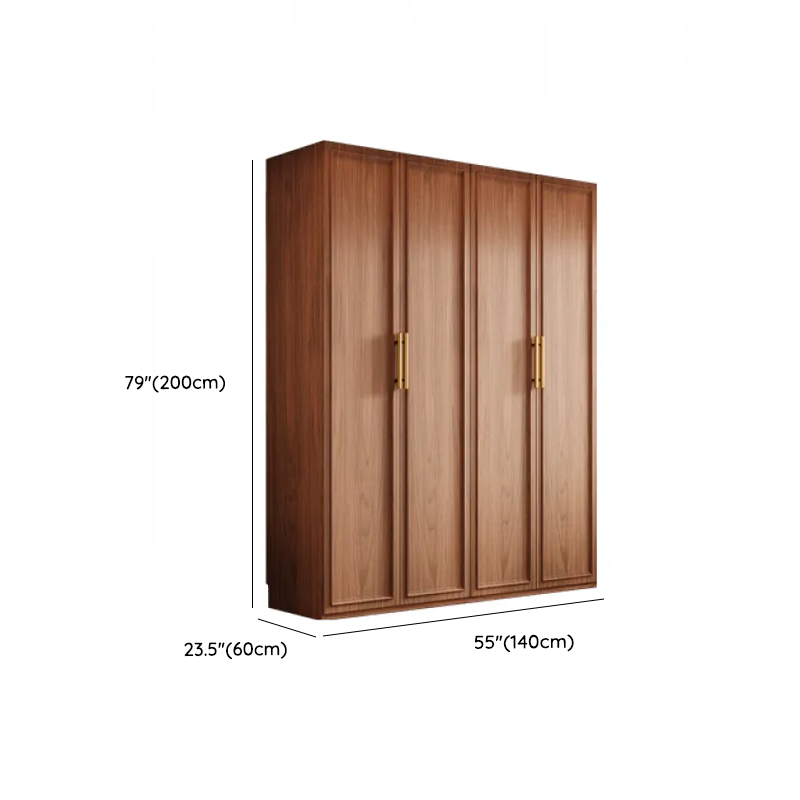 Acorn Minimalist Wooden Independent Wardrobe Closet with Soft Close Drawer, Soft Close Door, and Interior Shelves - image 7
