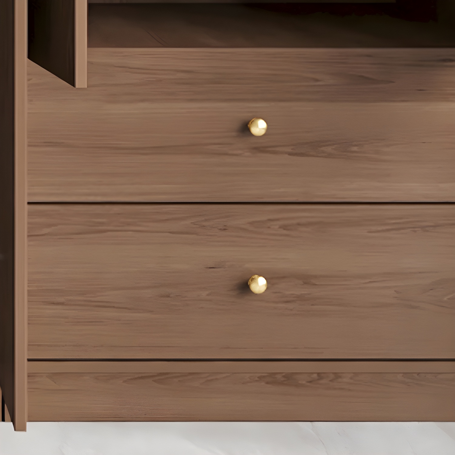 Wood Grain Design Armoires & Wardrobes with Soft Close Door and Storage Space - image 8