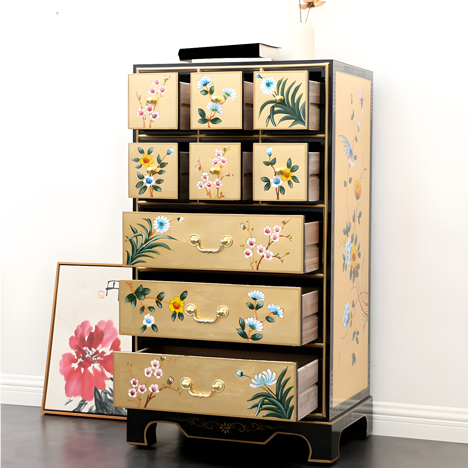 Classic Glam Dresser Solid Wood Storage Chest Dresser with 5/6/7/8/9 Drawers - image 13