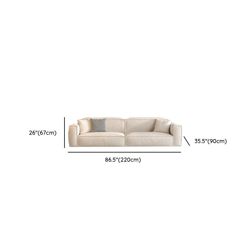 Straight/L-Shape Cotton Upholstered Sofa Couch/Corner Sectional with Horizontal/Left Orientation - image 16