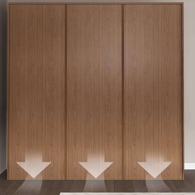Multi-Color Simple Lumber Wardrobe Closet with Soft Close Drawer, Soft Close Door, Interior Shelves, and Clothing Rod - image 8