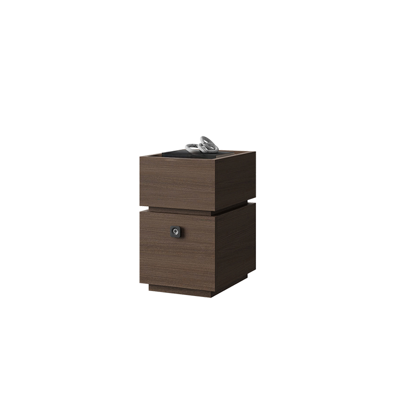 Organic Modern Nightstand With Drawer Organization featuring 2 Drawers and Composite Wood Countertop - image 7