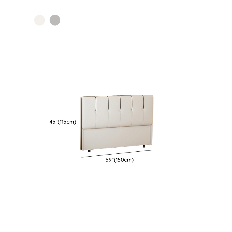 Modish No Distressing Button-tufted Panel Headboard in Rectangle Shape for King/Queen/Full Bed with Sponge Upholstery Fill and Standard Height - image 10