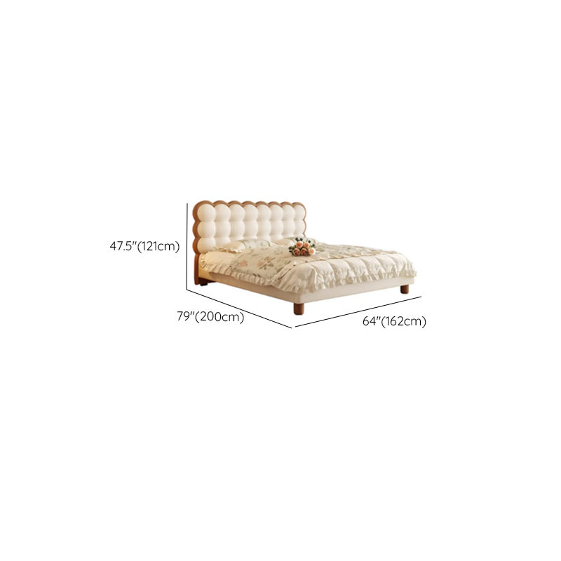 Storage Included Panel Bed with 3 Storage Boxes, Steel Frame, Stitch-tufted Design, and Sponge Upholstery - image 6
