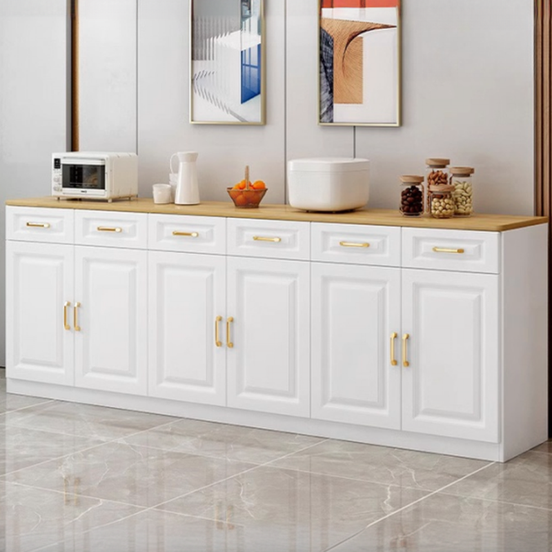Modish Sideboard Composite Wood Standard/Narrow Kitchen Cupboards with 5 Drawers/4 Drawers/3 Drawers, 2 Shelves and 5 Doors/4 Doors/3 Doors - image 7