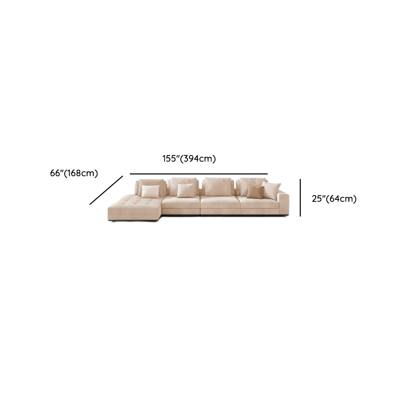 L-Shape Corner Sectional for 5 Person with Button-tufted Detail - image 11