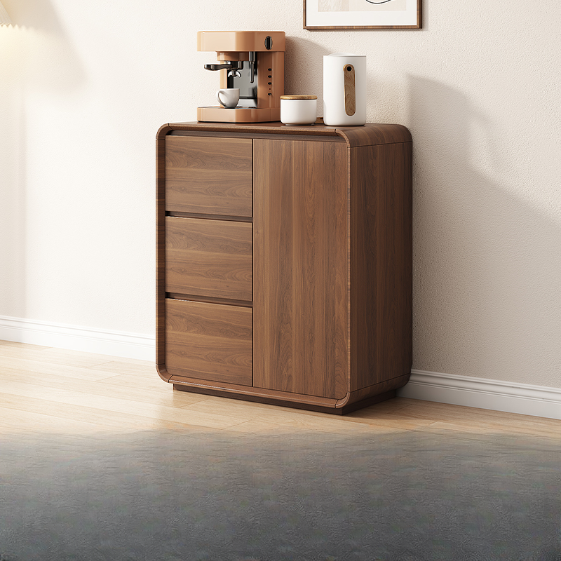 3 Drawers & 2 Doors/3 Doors/1 Door & Two Internal Shelves/Four Internal Shelves Simple Narrow/Standard Flooring Sideboard with Compartment