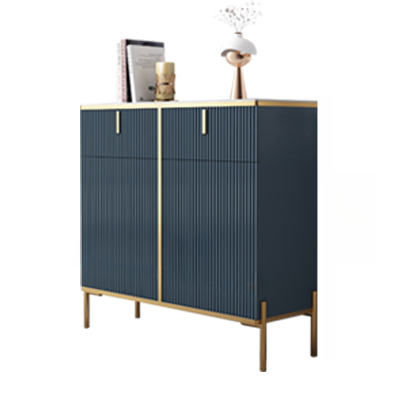 Ground Independent Sideboard for Parlor with Appliance Storage and Worktop in a Modern Style