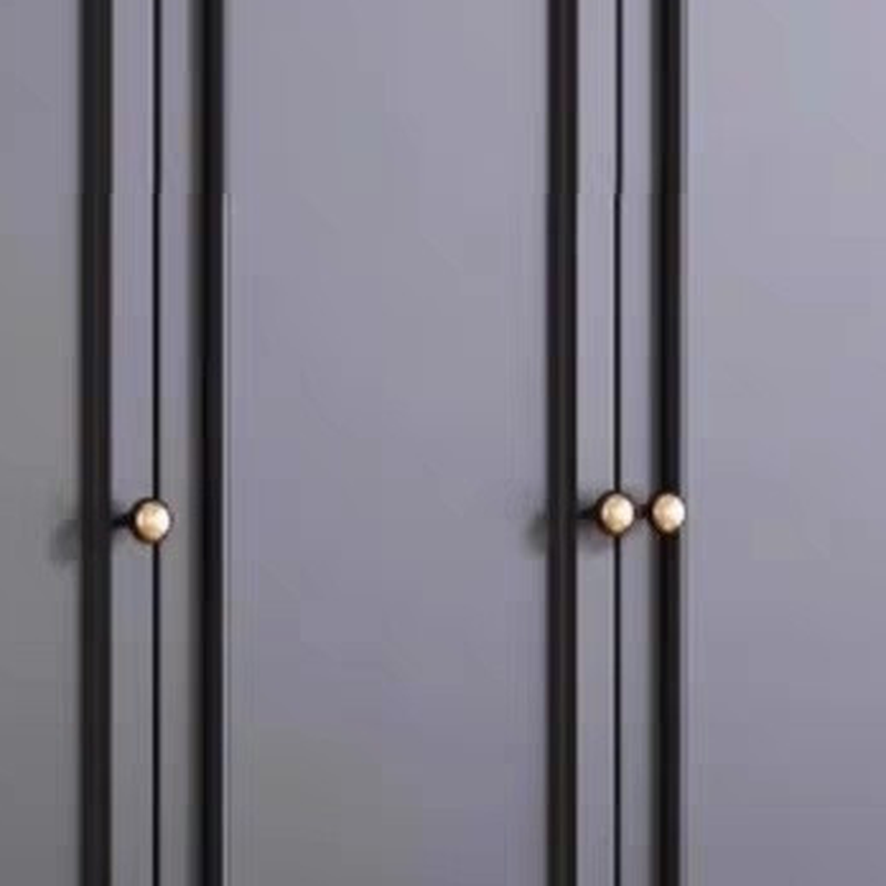 Trendy Lumber Wardrobe Armoire with Soft Close Drawer, Soft Close Door, Interior Shelves, and Hanging Rod