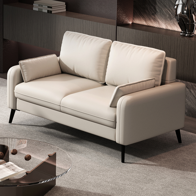 Tear Resistant Loveseat in Gray/Navy Blue/Amber Color with Arm - image 7