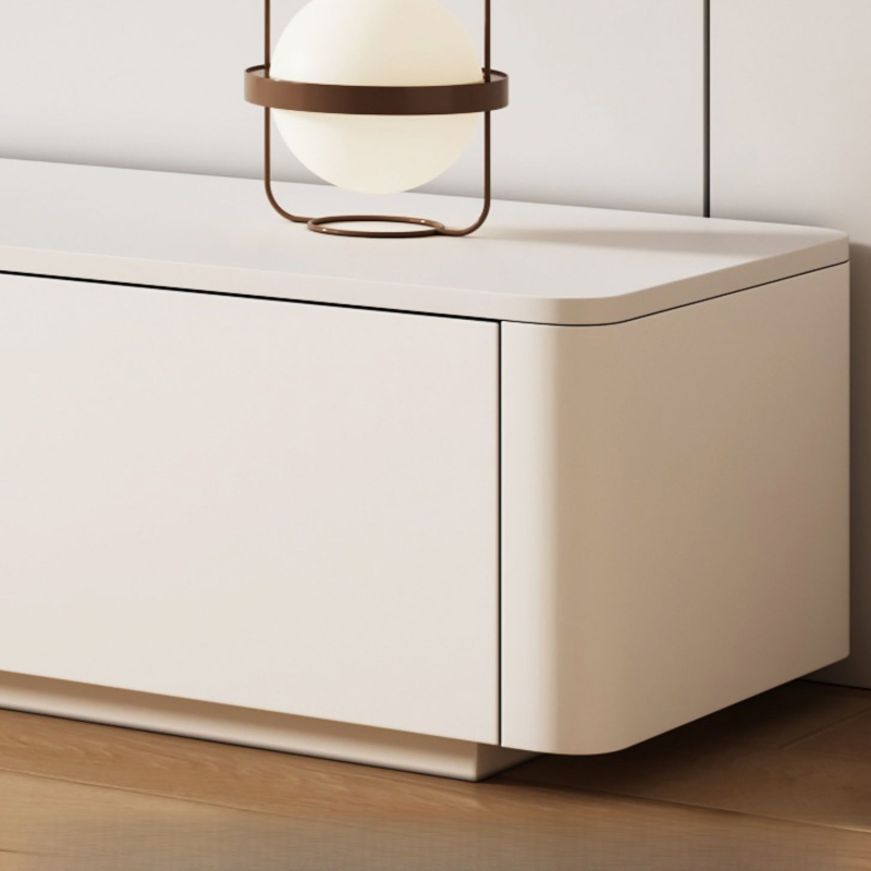 Ivory Rectangular Wall-supported TV Stand with 6 Drawers/5 Drawers - image 8
