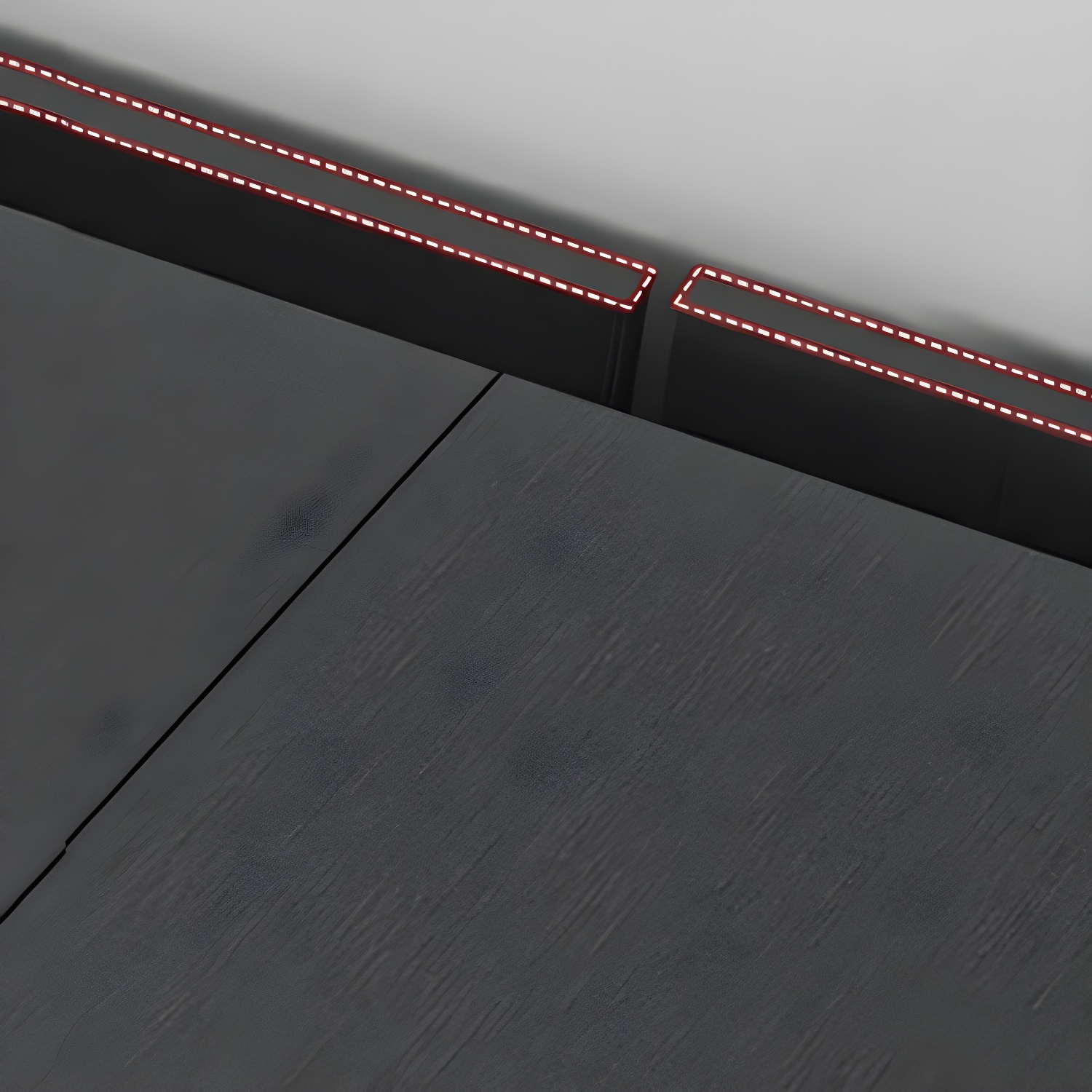 Modern Grey Wood Wardrobe Armoire with Drawers & Adjustable Shelves - image 4