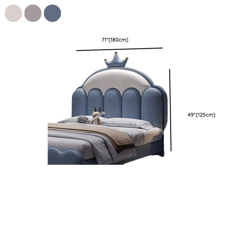 Modern Free-standing Standard King(76"W x 80"L)/Queen(60"W x 80"L)/Full(54"W x 75"L) Arched/Portman/Camelback Panel No Distressing With Legs in Wood - image 19