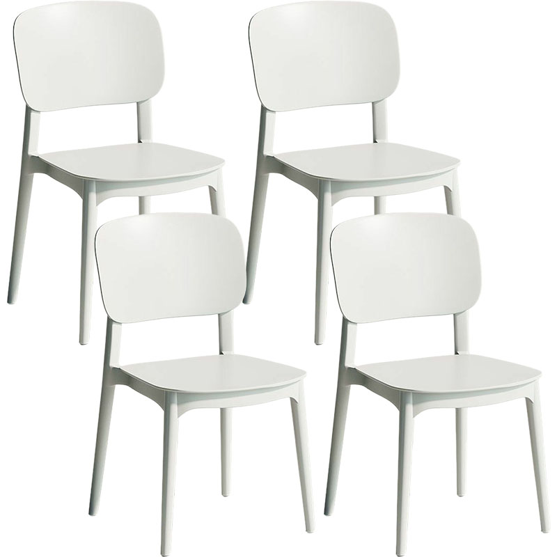 Scandinavian Style Stackable Kitchen&Dining Chair, Plastic and Non-Upholstered - image 8