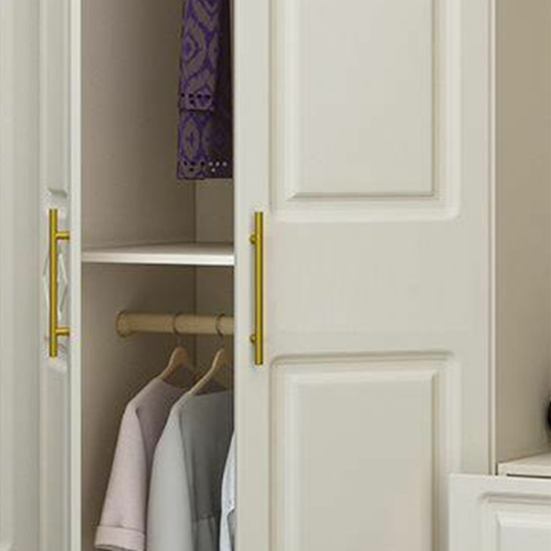 Contemporary Wood Chalk Wardrobe Closet with Interior Shelves&Clothing Rack&3-Drawer/6 Drawers/5-Drawer - image 8