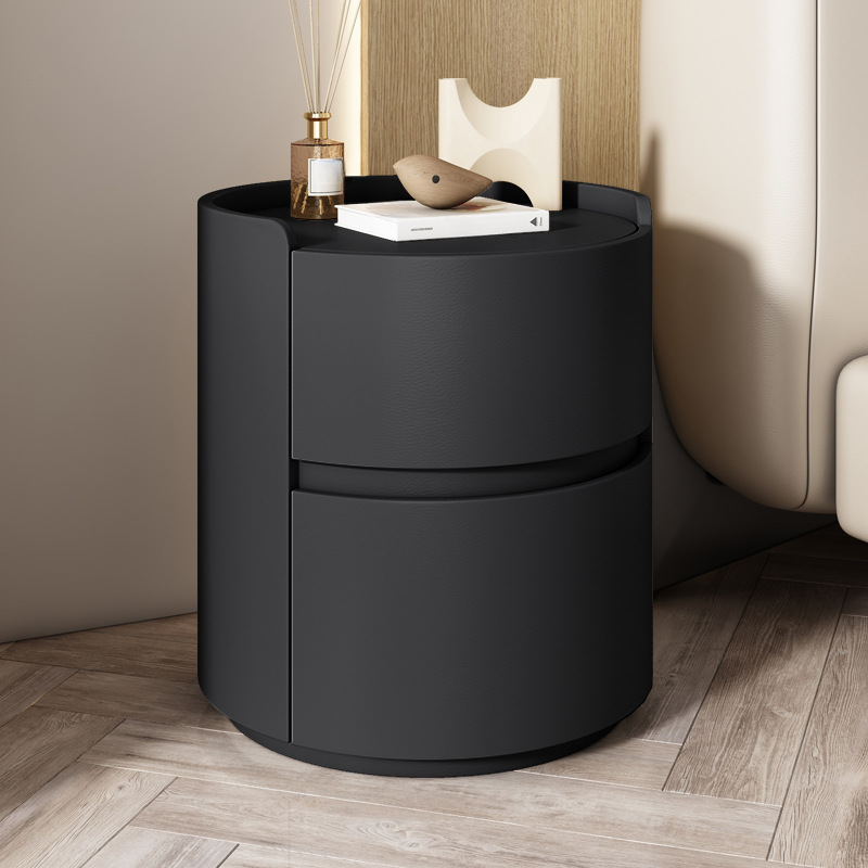 Simple 2 Tiers Nightstand With Drawer Organization, 2 Drawers - image 2