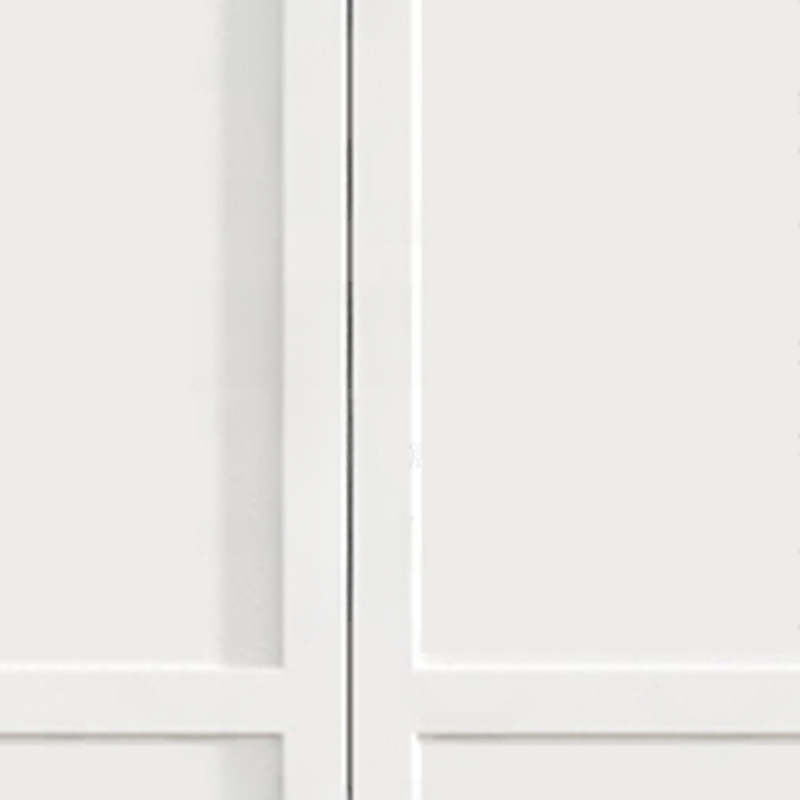 White Minimalist Steel Independent Wardrobe Closet with Interior Shelves and Clothing Rod - image 4