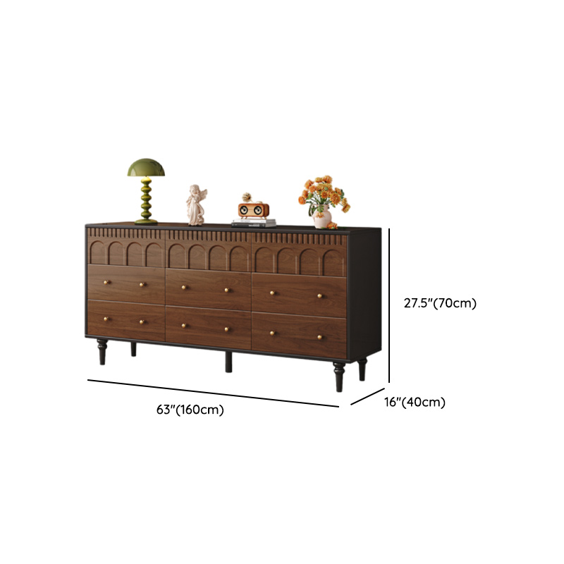 Trendy Composite Wood Double Dresser/Lingerie Chest/Bachelor Chest with 6/8/9 Drawers in Horizontal/Vertical Orientation - image 15