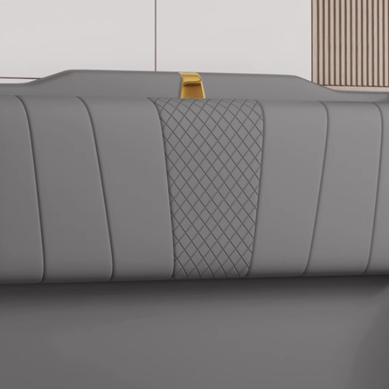 Modish Style Panel Headboard in Pine Wood with No Distressing, Rectangle Shape for Queen/Full/Twin XL Bed, Featuring Sponge Upholstery and Standard Height - image 13