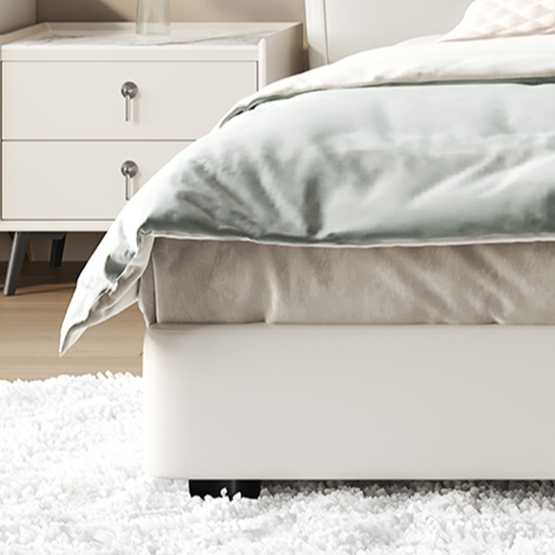 Solid Color Storage Bed/Platform Bed with Pine Wood Frame for Living Room - image 5