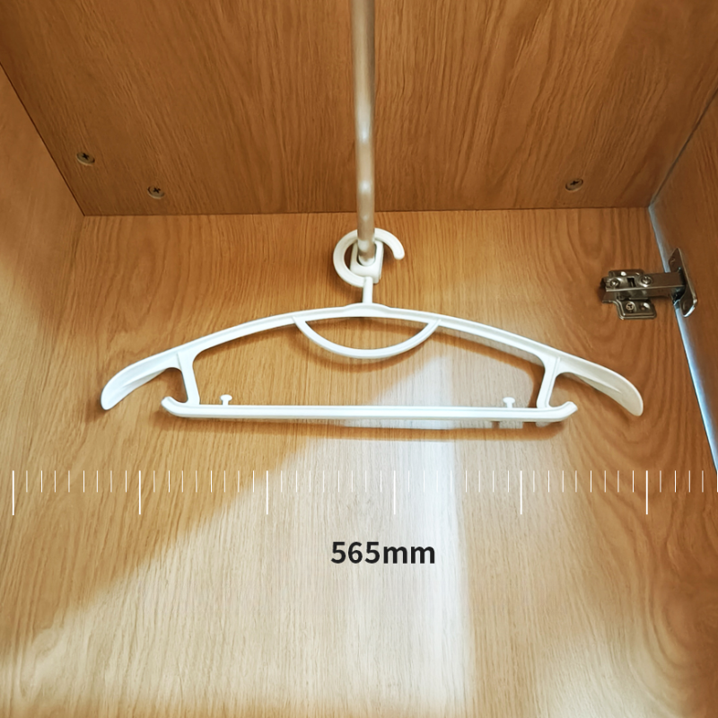 Wood Grain Minimalist Wooden Wardrobe Closet with Soft Close Drawer, Soft Close Door, Interior Shelves, and Clothing Rod - image 3