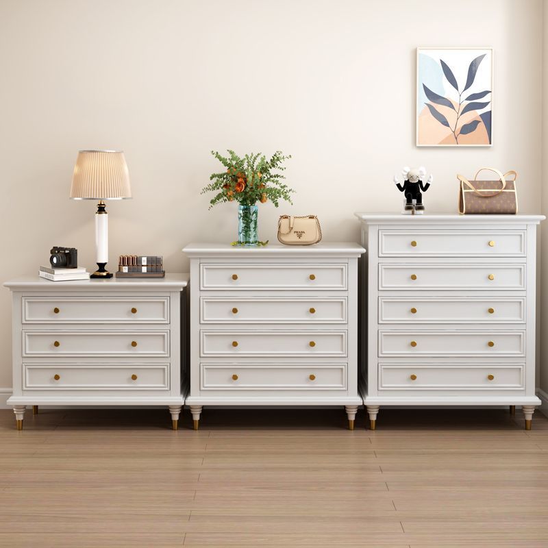 Horizontal/Vertical Chalk Wood Double Dresser/Bachelor Chest/Lingerie Chest with Drawers - image 5