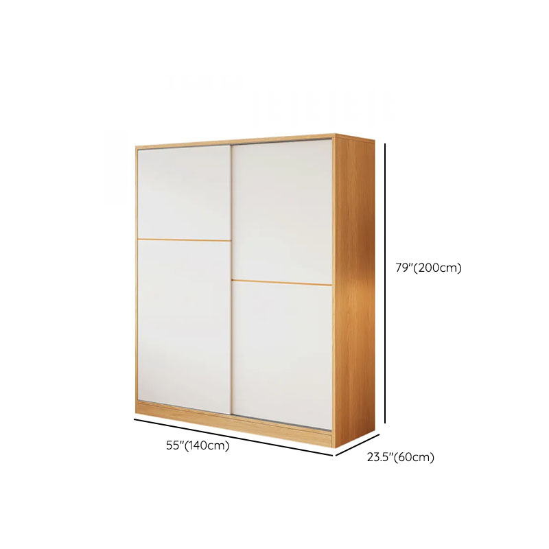 White Modish Wooden Independent Armoire Cabinet with Soft Close Drawer, Soft Close Door, and Interior Shelves - image 11