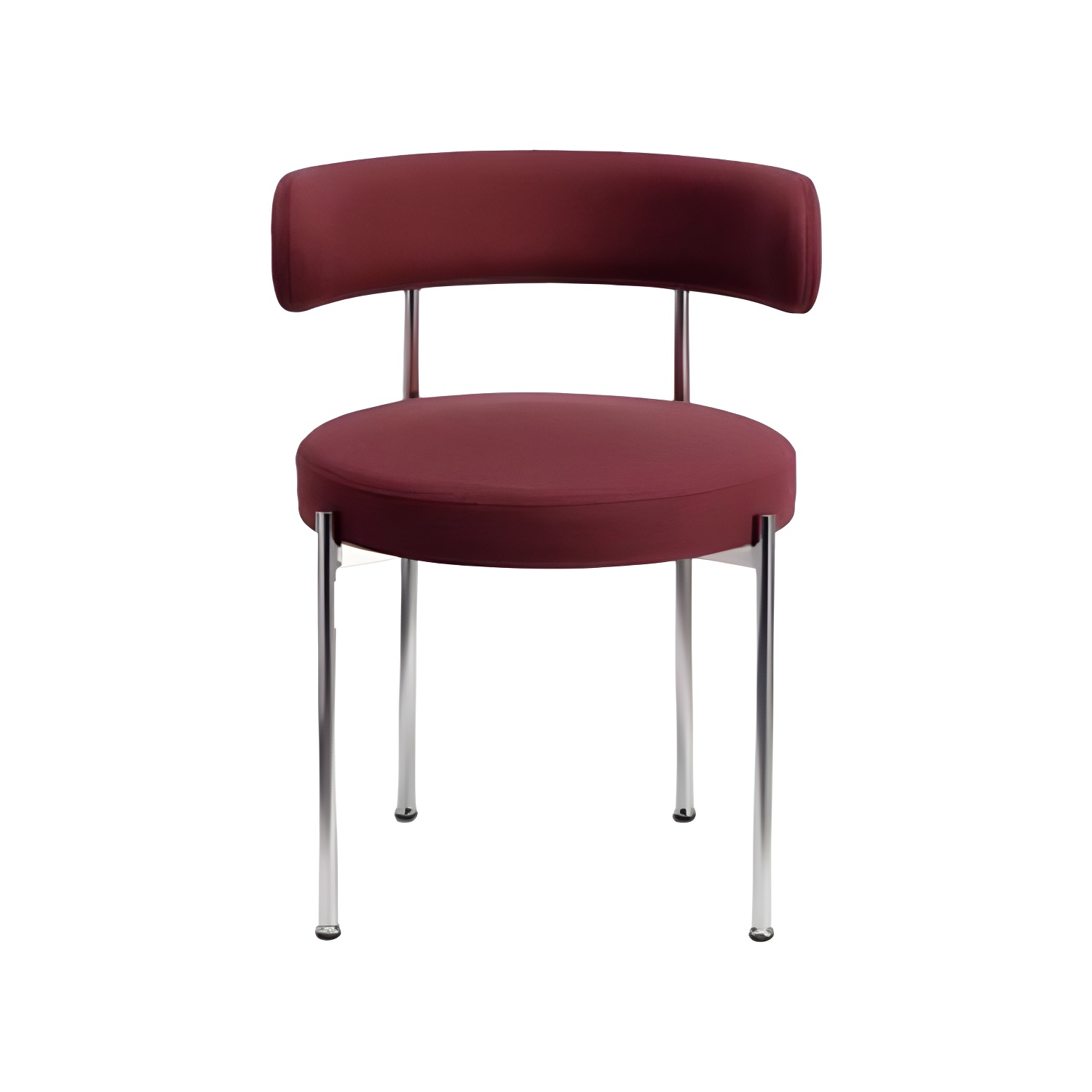 Modern Style Upholstered Side Chair Open Back Dining Chair for Dining Room - image 4